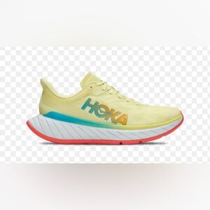 Hoka Women's Vibrant Yellow and Blue Athletic Shoes